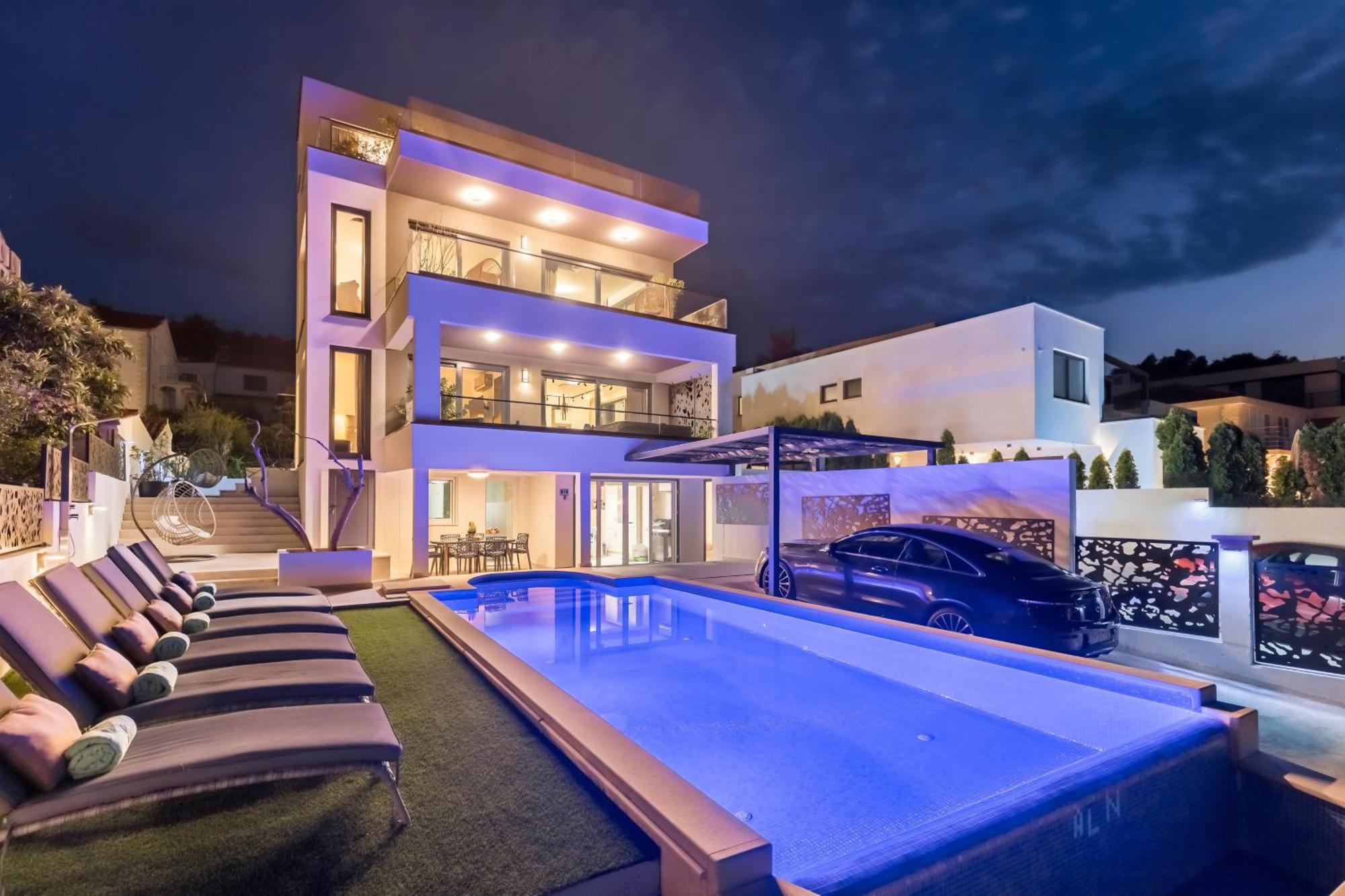 Villa Palace Al Nera Trogir Eksteriør bilde